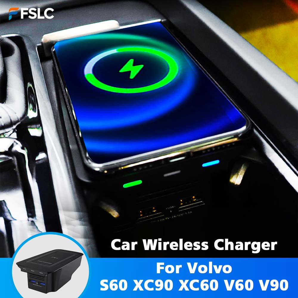 Volvo Car Accessories Xc60 - ⭐ Asli ⭐ Pengisi Daya Nirkabel