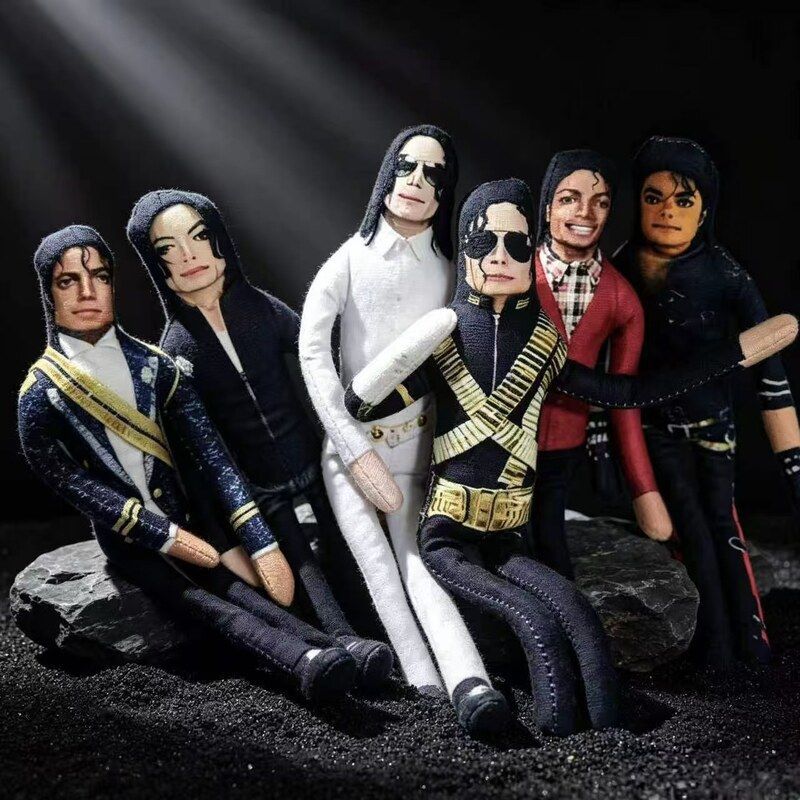 Car Accessories For Decoration - Boneka Michael Jackson, Penyanyi Terkenal, Prop