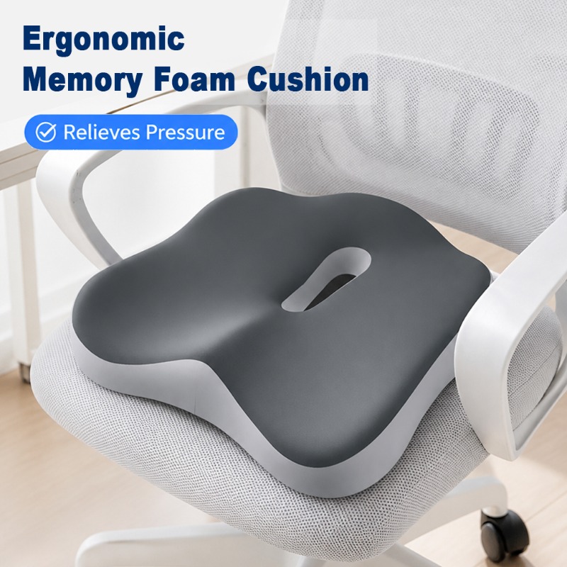 Car Seat Cushion Memory Foam - 1 Buah Bantalan Kursi Busa Memori