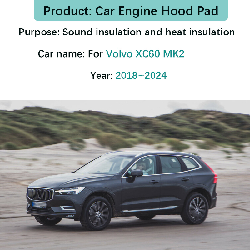 Penutup Peredam Suara Kap Mesi - Volvo Car Accessories Xc60 ulasan dan harga