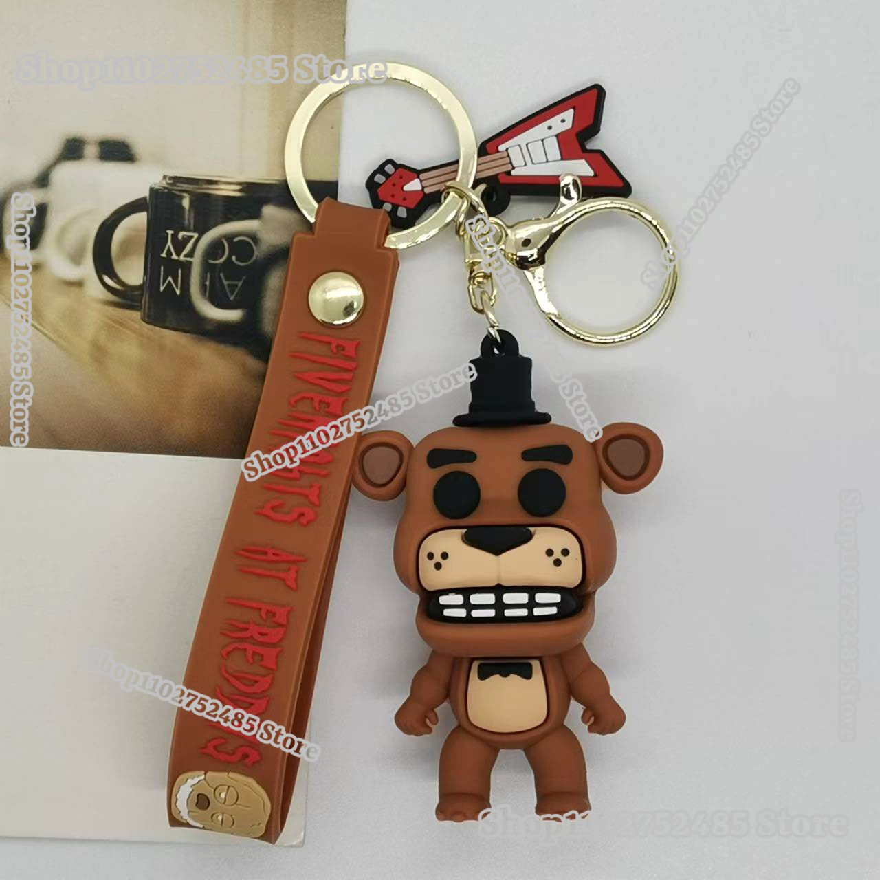 5pcs Gantungan Kunci Figur Ani - Car Accessories Gifts For Men ulasan dan harga