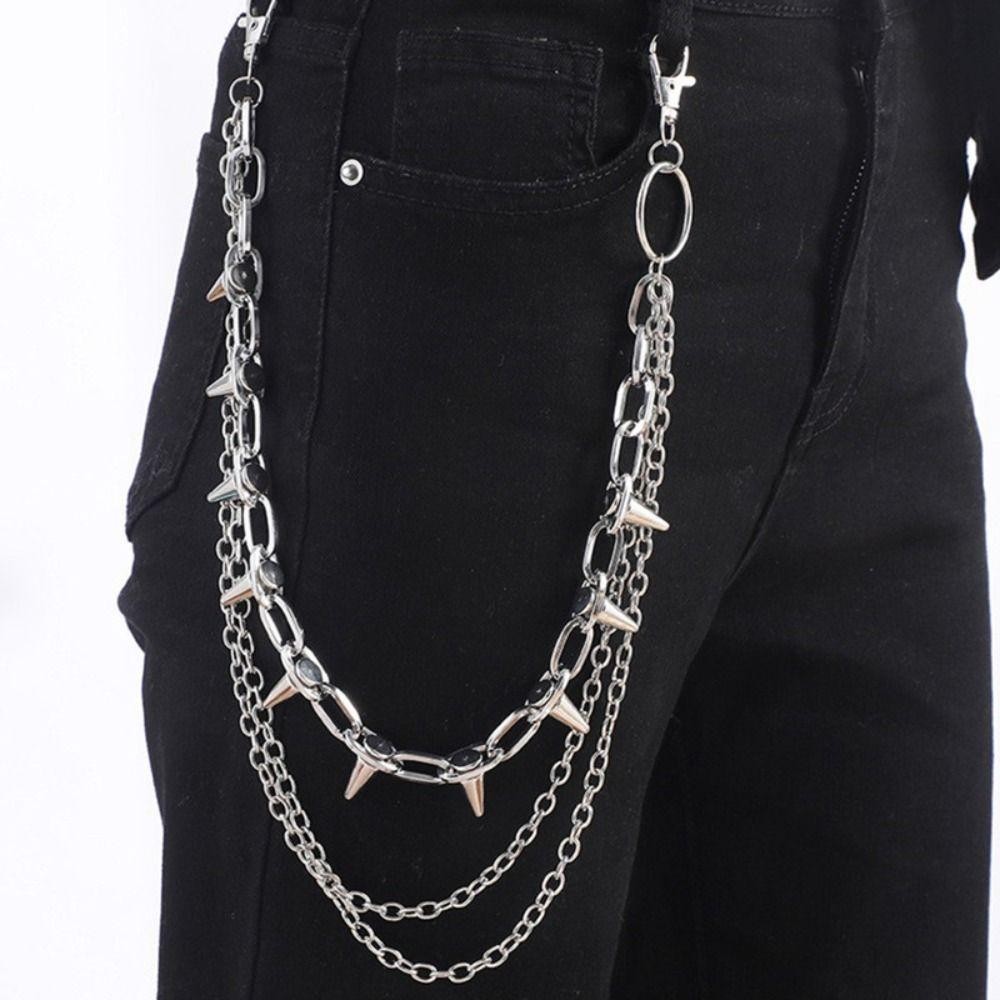 Rantai Pinggang Unisex Hip Hop - Car Accessories Gifts For Men ulasan dan harga
