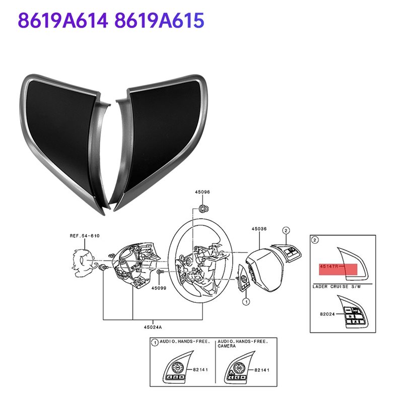 Untuk Mitsubishi Untuk ASX Ecl - Steering Wheel Cover ulasan dan harga