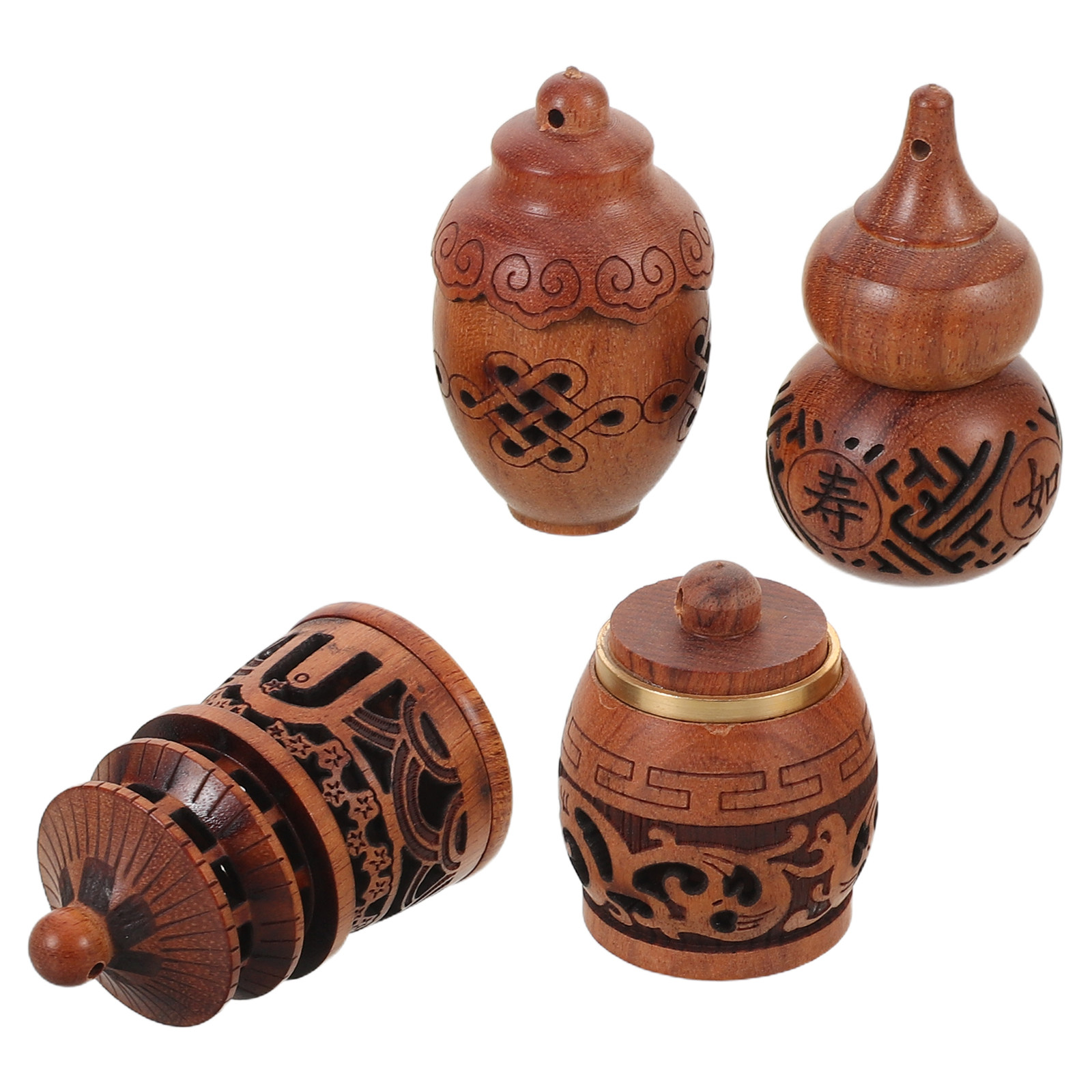 4Pcs Liontin Kandang Kayu Beru - Car Fragrance Diffuser ulasan dan harga