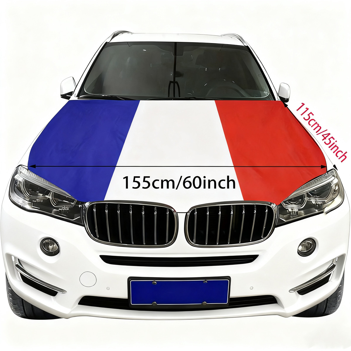 Penutup Bendera Prancis 155 Cm - Car Accessories Banner ulasan dan harga