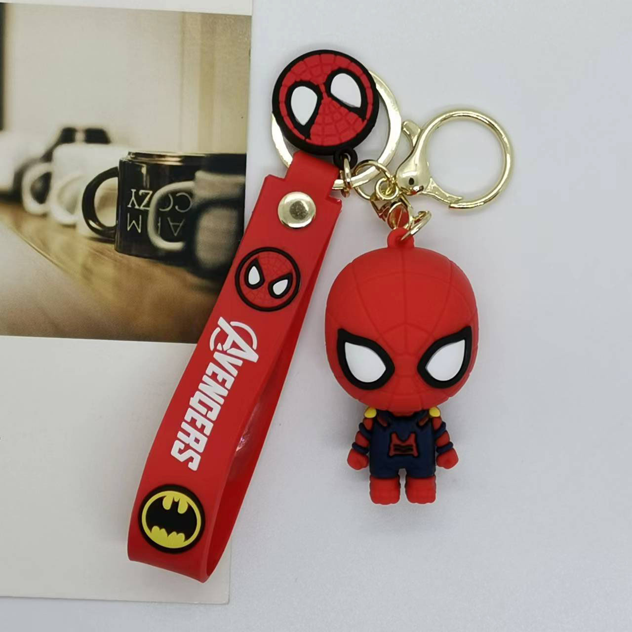 Gantungan Kunci Boneka Spider  - Car Accessories Gifts For Men ulasan dan harga