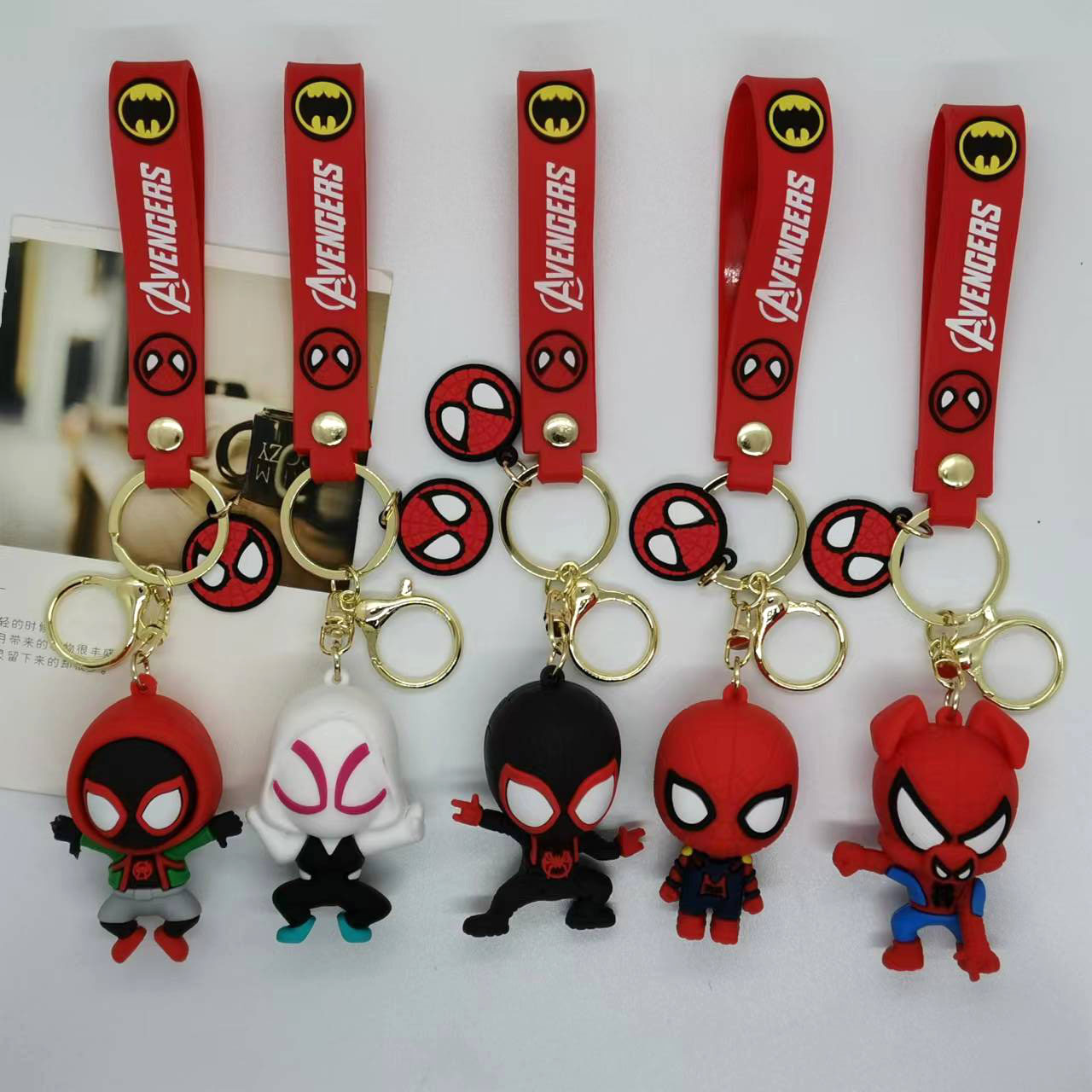 Gantungan Kunci Boneka Spider  - Car Accessories Gifts For Men ulasan dan harga