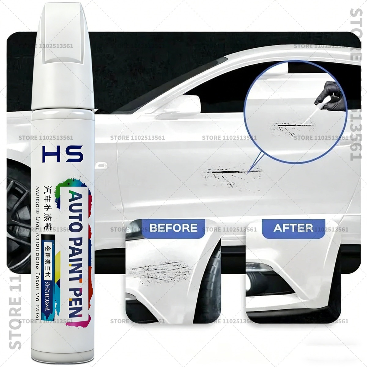 Untuk MG Motor MG 3 Tahun 2011 - Car Scratch Remover Pen ulasan dan harga