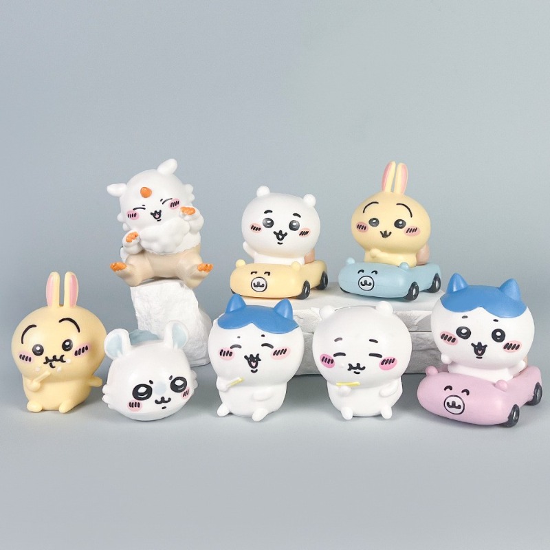 Figurines Trendy Hachiware Usa - Car Accessories For Decoration ulasan dan harga