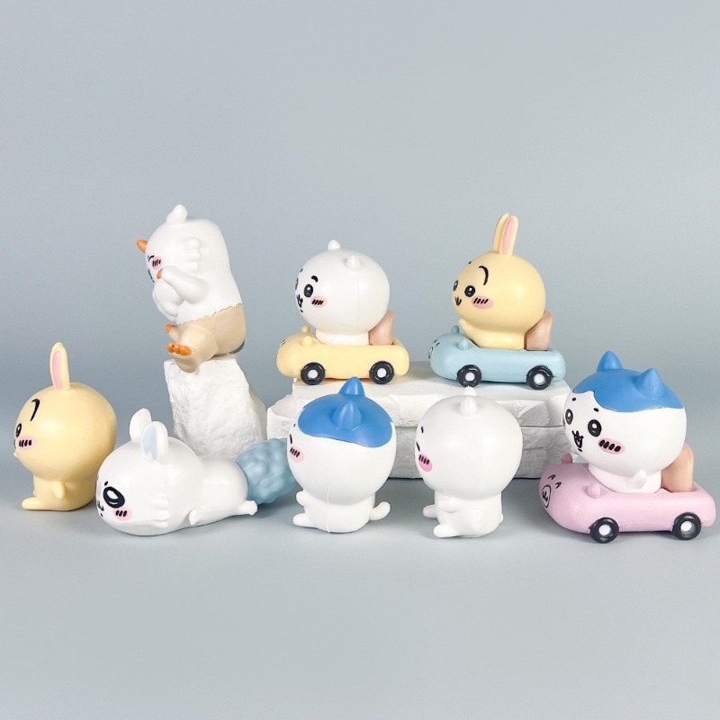 Figurines Trendy Hachiware Usa - Car Accessories For Decoration ulasan dan harga