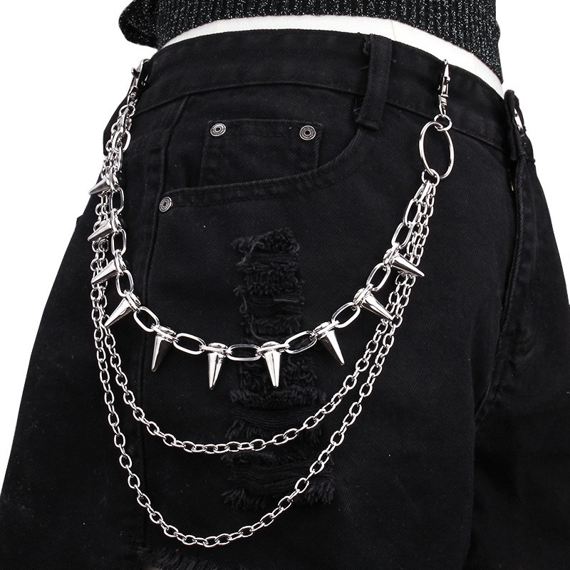 Rantai Pinggang Celana Hip Hop - Car Accessories Gifts For Men ulasan dan harga