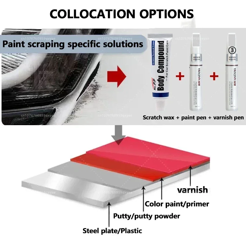 Cat Perbaikan Goresan Mobil To - Car Scratch Remover Pen ulasan dan harga