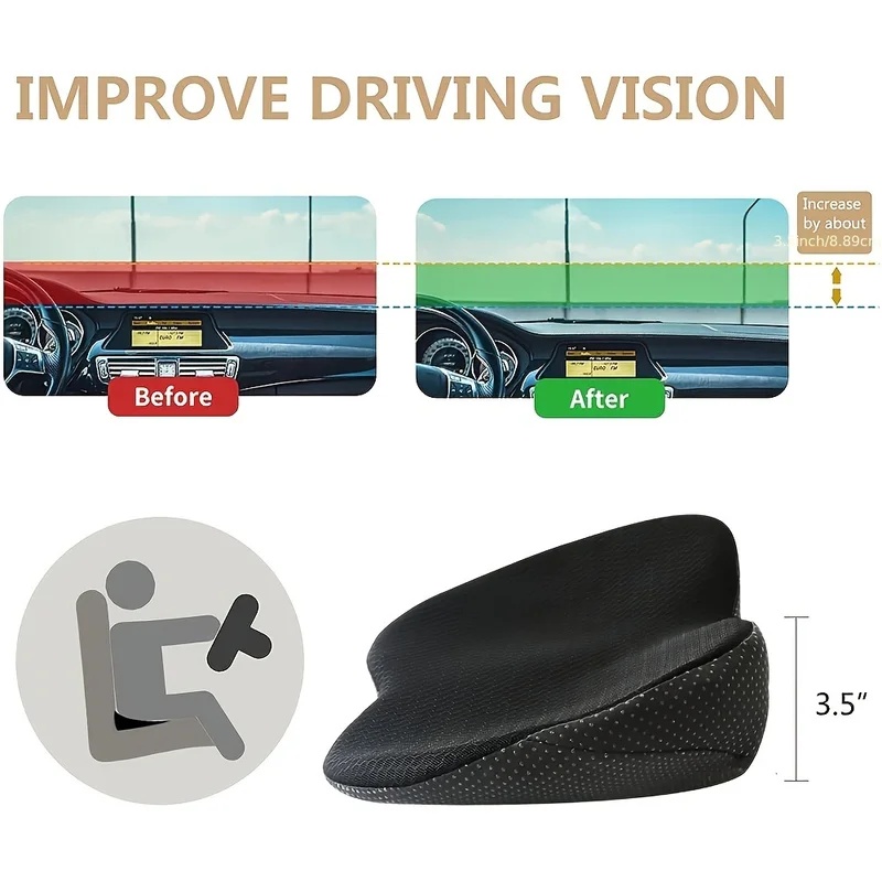 Bantalan Kursi Mobil Busa Memo - Car Seat Cushion Memory Foam ulasan dan harga