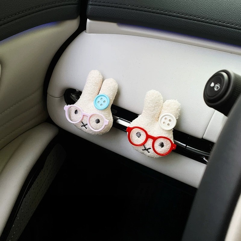 Kelinci Lucu dengan Kacamata,  - Car Fragrance Diffuser ulasan dan harga