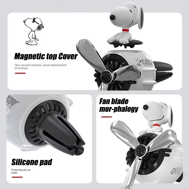 Pengharum Mobil Snoopy Pilot K - Car Fragrance Diffuser ulasan dan harga