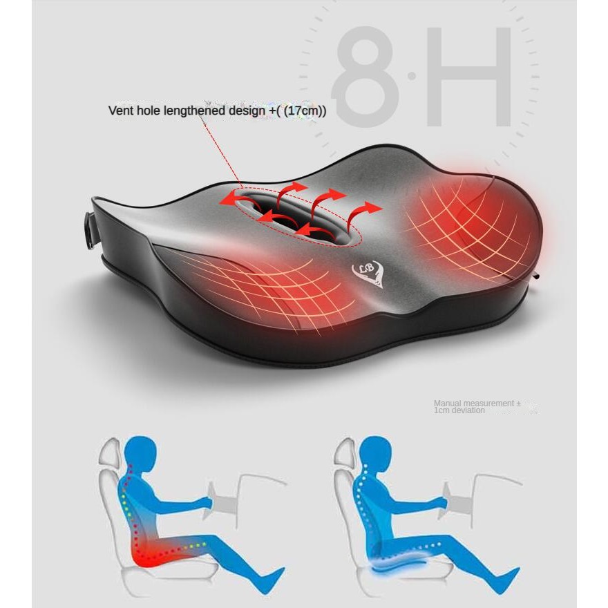 Busa Memori Bantal Kursi Kanto - Car Seat Cushion Memory Foam ulasan dan harga